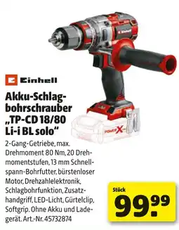 Liebmarkt Akku schlag bohrschrauber tp cd 18 80 li i bl solo Angebot