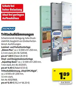 Liebmarkt Trittschalldämmungen Angebot