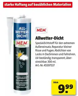 Liebmarkt Allwetter dicht Angebot