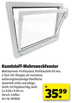 Liebmarkt Kunststoff mehrzweckfenster Angebot