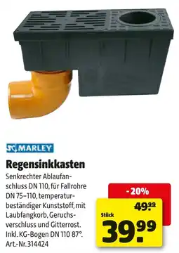 Liebmarkt Regensinkkasten Angebot