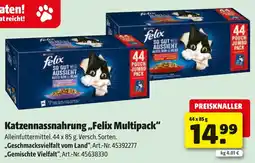 Liebmarkt Katzennassnahrung felix multipack Angebot