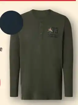 Lidl Esmara Men Herren-Langarmshirt Angebot