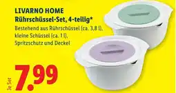 Lidl Livarno Home Rührschüssel - Set Angebot