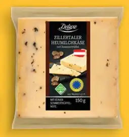 Lidl Deluxe Heumilch Trüffelkäse Angebot