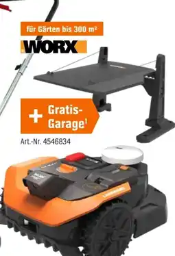 OBI Worx Mähroboter S300 WR303E Landroid Vision Cloud Angebot