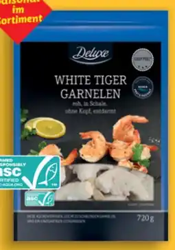 Lidl Deluxe White Tiger Garnelen Angebot
