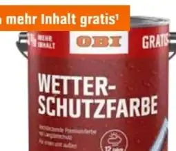 OBI Obi Wetterschutzfarbe Angebot