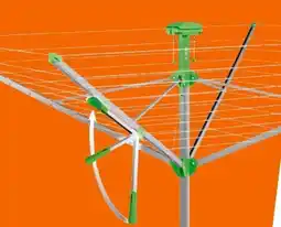 OBI Juwel Wäschespinne Novaplus 400 Deluxe Angebot