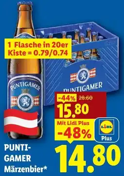 Lidl PUNTIGAMER Märzenbier Angebot