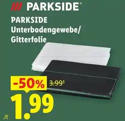 Lidl PARKSIDE Unterbodengewebe/ Gitterfolie Angebot