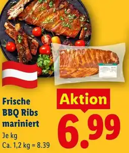 Lidl Frische BBQ Ribs mariniert Angebot