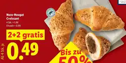 Lidl Nuss-Nougat Croissant Angebot