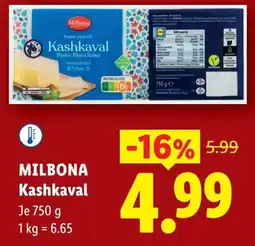 Lidl Milbona Kashkaval Angebot