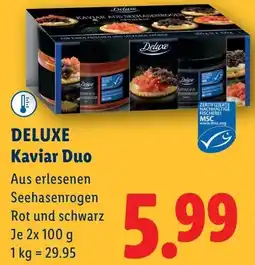 Lidl Deluxe Kaviar Duo Angebot
