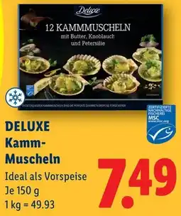 Lidl Deluxe Kamm Muscheln Angebot
