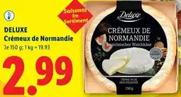 Lidl Deluxe Crémeux de Normandie Angebot