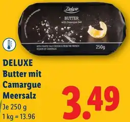 Lidl Deluxe Butter mit Camargue Meersalz Angebot