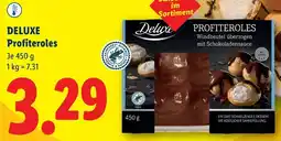 Lidl Deluxe profiteroles Angebot