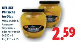 Lidl Deluxe Pfirsiche im Glas Angebot