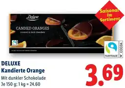 Lidl Deluxe Kandierte Orange Angebot