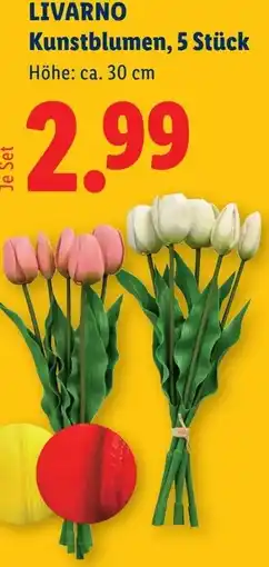Lidl LIVARNO Kunstblumen Angebot