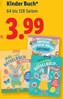 Lidl Kinder Buch Angebot