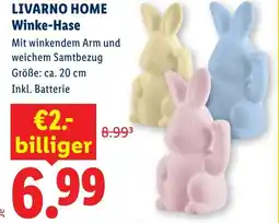 Lidl LIVARNO HOME Winke-Hase Angebot