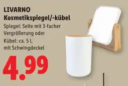 Lidl LIVARNO Kosmetikspiegel/-kübel Angebot