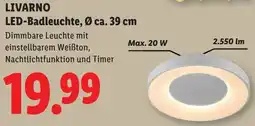 Lidl LIVARNO LED-Badleuchte, Angebot