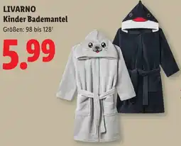 Lidl LIVARNO Kinder Bademantel Angebot