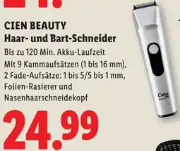 Lidl CIEN BEAUTY Haar- und Bart-Schneider Angebot