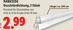Lidl Parkside Duschtürdichtung Angebot