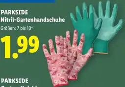 Lidl Parkside Nitril-Gartenhandschuhe Angebot