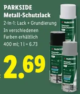 Lidl Parkside Metall-Schutzlack Angebot
