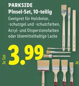 Lidl Parkside Pinsel-Set, Angebot
