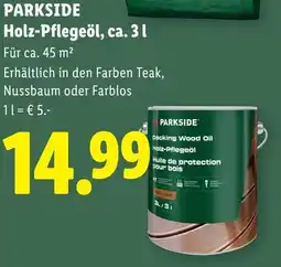 Lidl PARKSIDE Holz-Pflegeöl Angebot