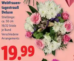 Lidl Weltfrauen- tagsstrauß Deluxe Angebot