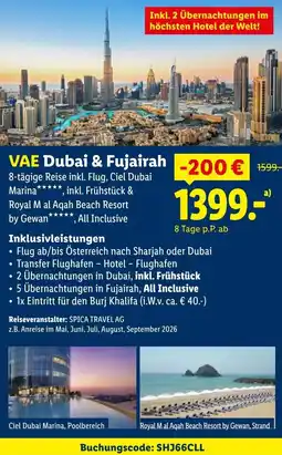 Lidl VAE Dubai & Fujairah Angebot
