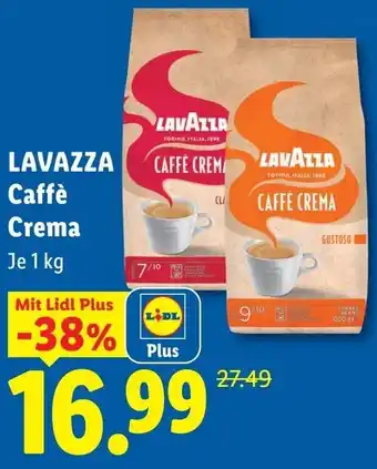 LAVAZZA Caffè Crema