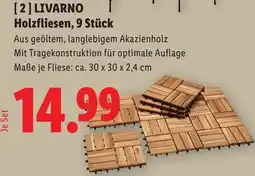 Lidl Livarno holzfliesen Angebot