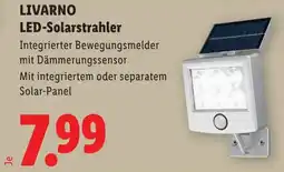 Lidl Livarno LED-Solarstrahler Angebot