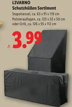 Lidl Livarno Schutzhüllen Sortiment Angebot