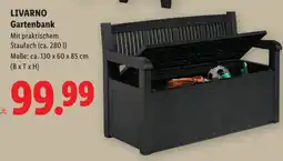 Lidl Livarno gartenbank Angebot