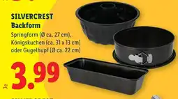 Lidl Silvercrest Backform Angebot