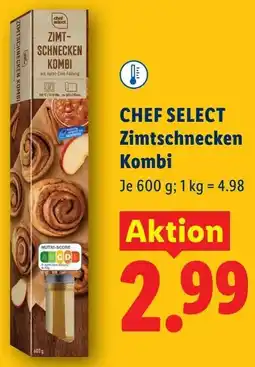 Lidl Chef select zimtschnecken kombi Angebot