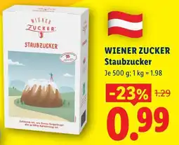 Lidl Wiener zucker staubzucker Angebot