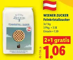 Lidl Wiener zucker feinkristallzucker Angebot