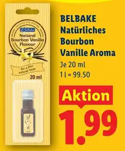 Lidl Belbake Natürliches Bourbon Vanille Aroma Angebot
