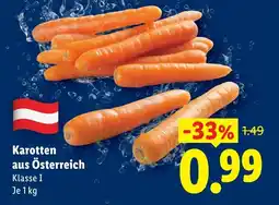 Lidl Karotten aus Österreich Angebot